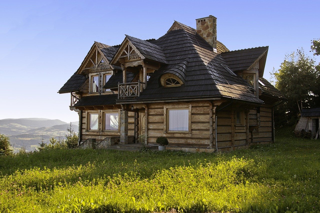 Construction d'une maison en bosis