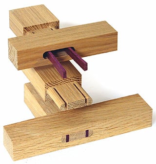 Assemblage à tenon