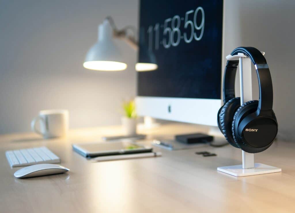 Bureau bien organisé